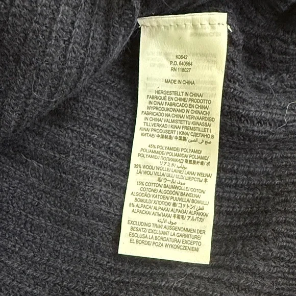 Boden navy cardigan with colorful beads and embroidery - Picture 4 of 6